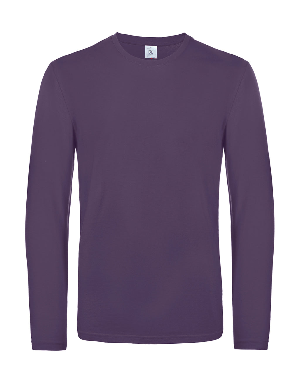 T-shirt homme manches longues col rond 190 gr