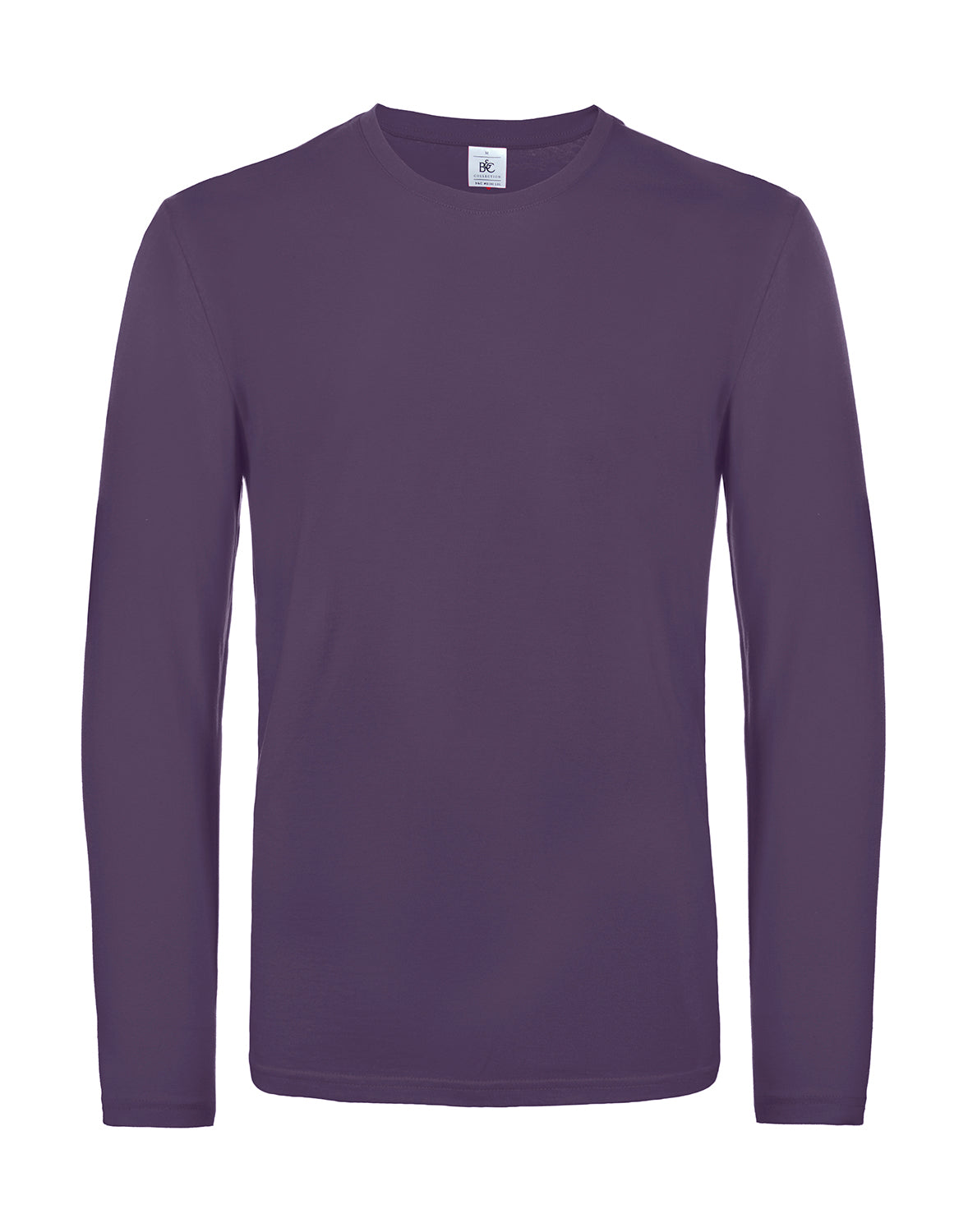 T-shirt homme manches longues col rond 190 gr