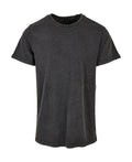 T-shirt col rond acid wash -streetwear