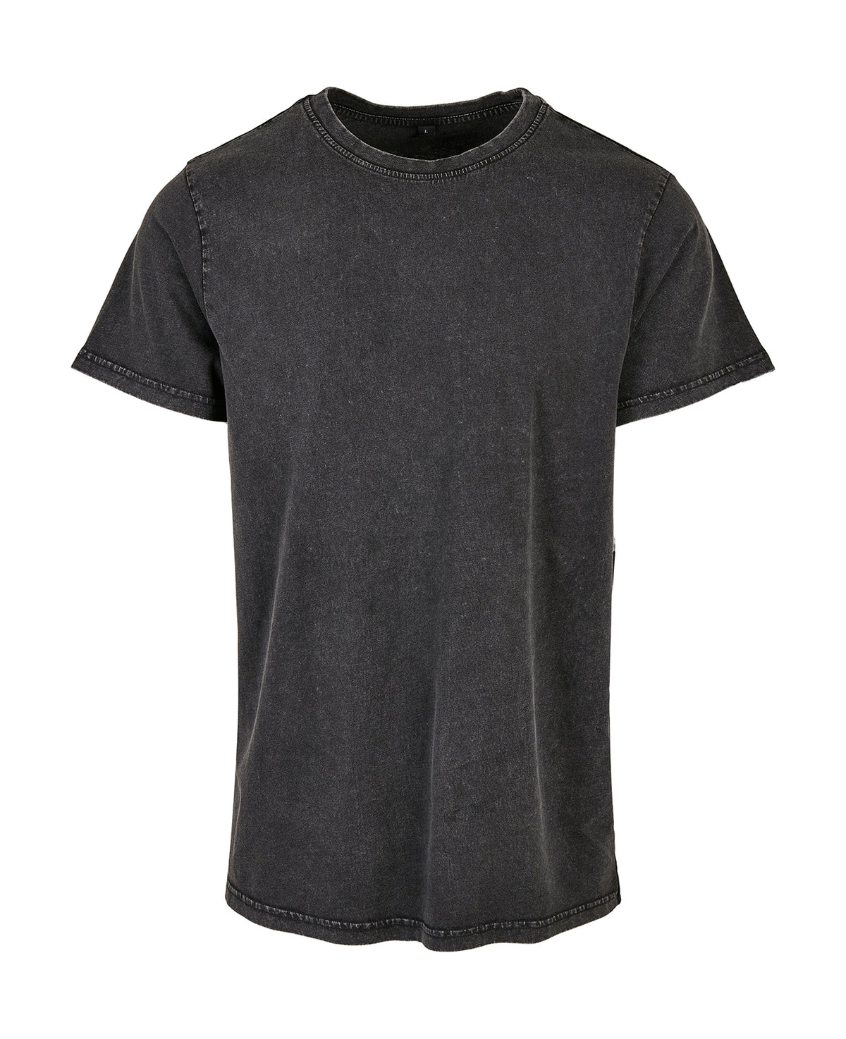 T-shirt col rond acid wash -streetwear