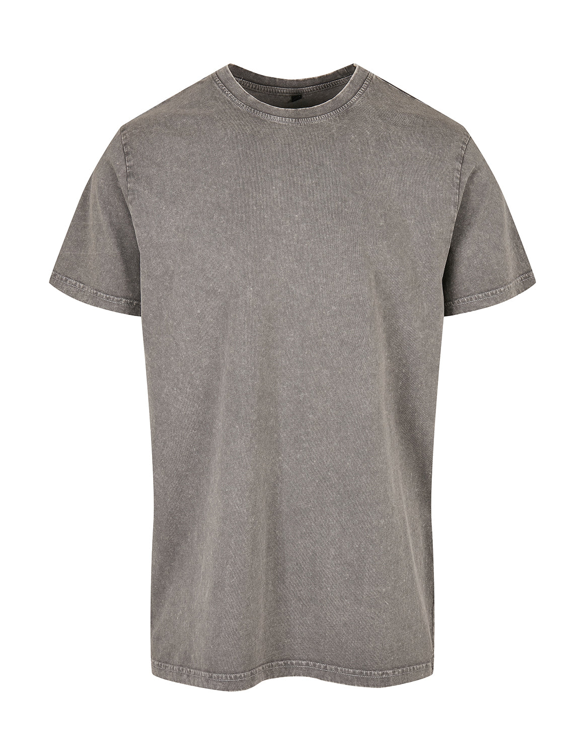 T-shirt col rond acid wash -streetwear