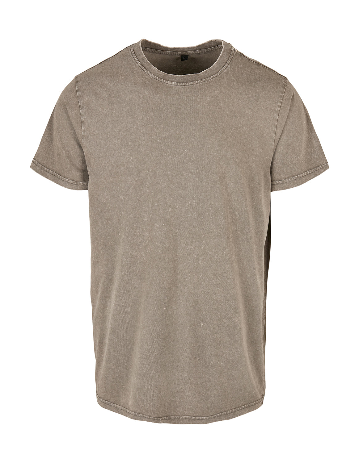 T-shirt col rond acid wash -streetwear