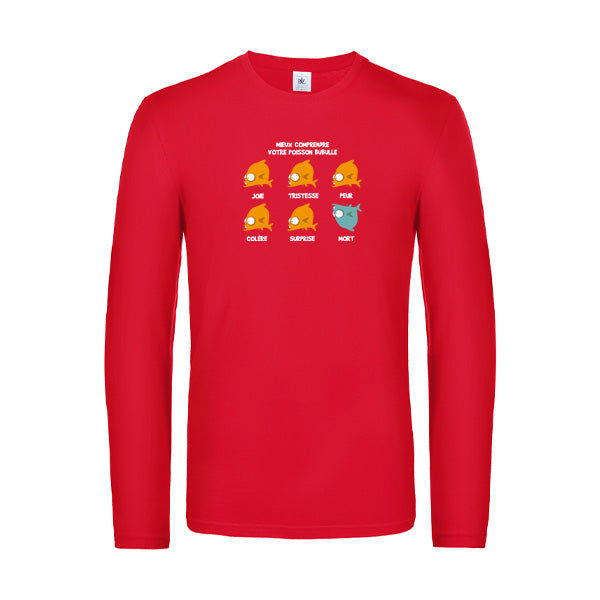 Mieux comprendre votre poisson bubulle -T-shirt manches longues 190g