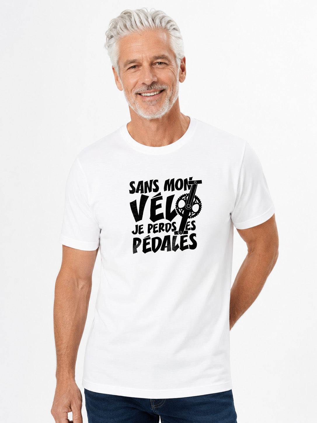 Sans-mon-velo-je-perds-les-pedales- T-shirt original