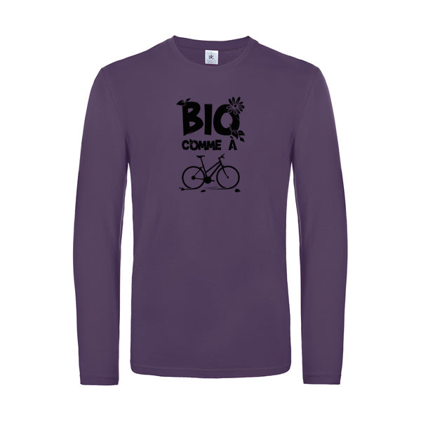 Bio comme un vélo T-shirt original LSL