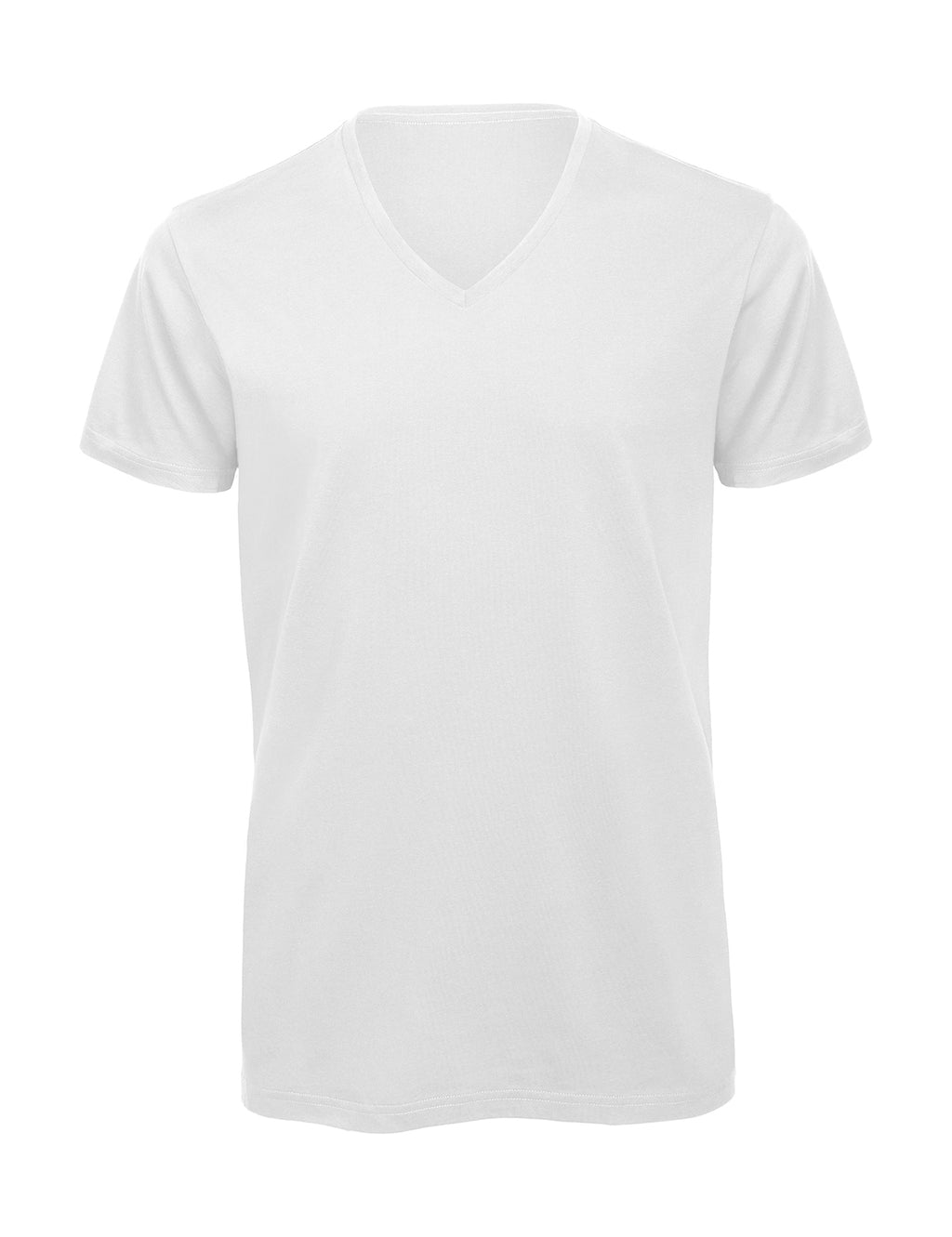 T-shirt homme col V bio - Uni