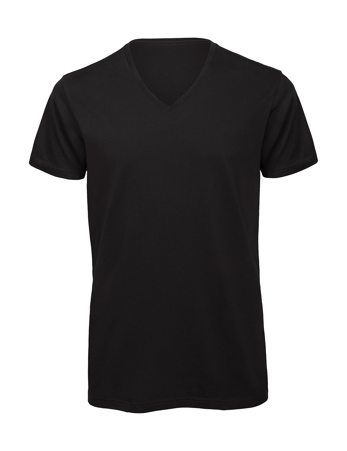 T-shirt homme col V bio - Uni