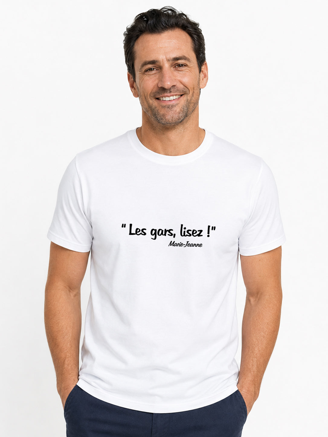 Les-gars-lisez- T-shirt original