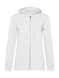 Sweat zippé femme coton bio . Top qualité