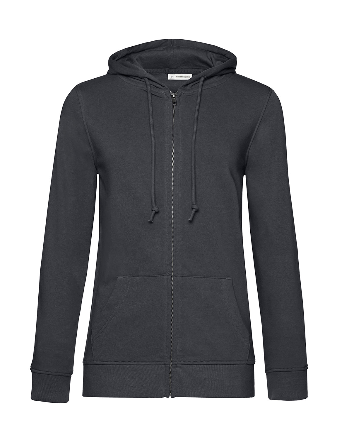 Sweat zippé femme coton bio . Top qualité