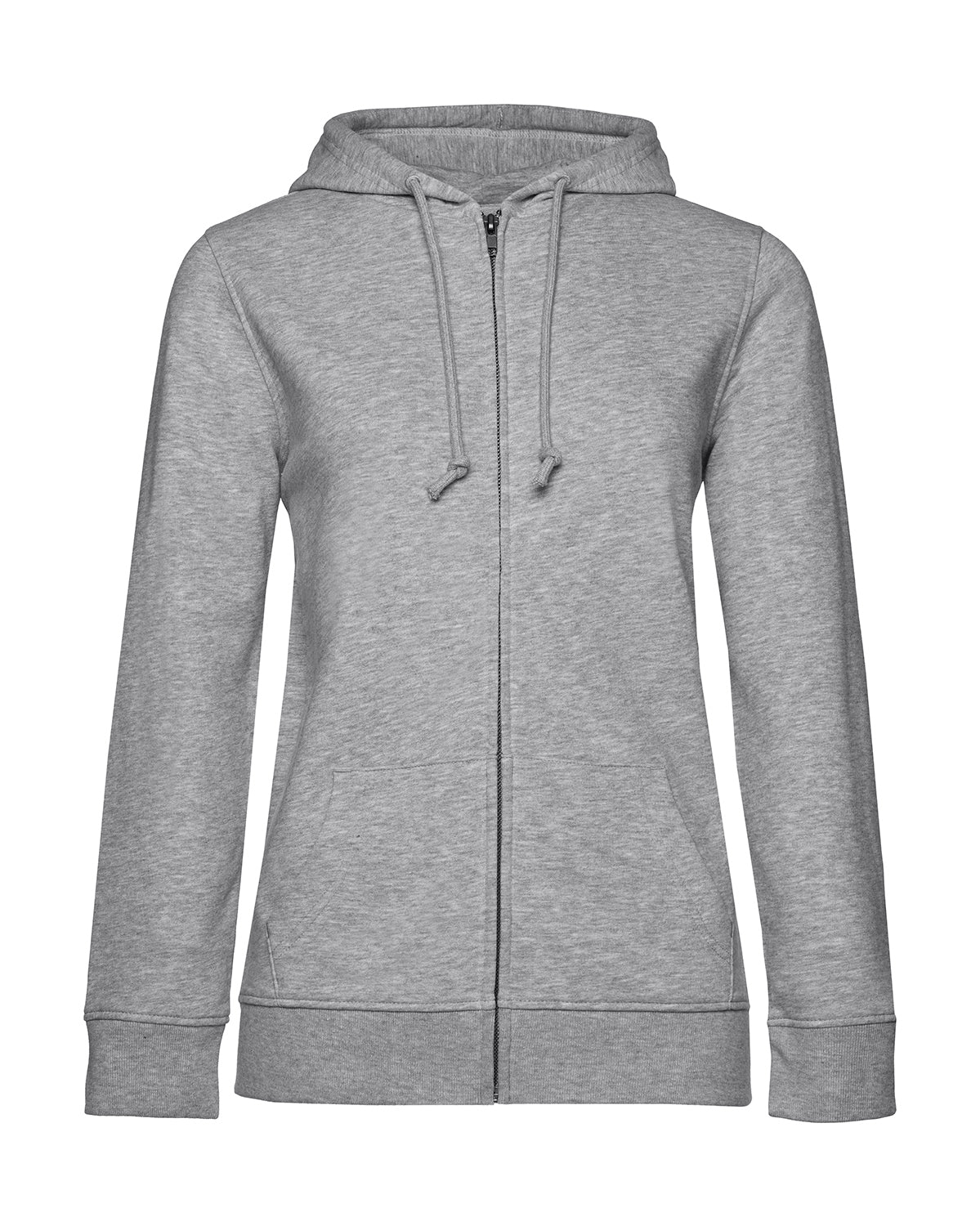 Sweat zippé femme coton bio . Top qualité
