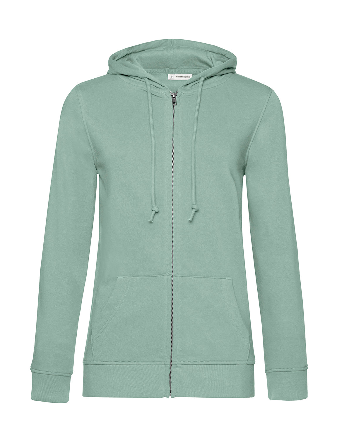 Sweat zippé femme coton bio . Top qualité