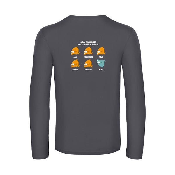 Mieux comprendre votre poisson bubulle -T-shirt manches longues 190g