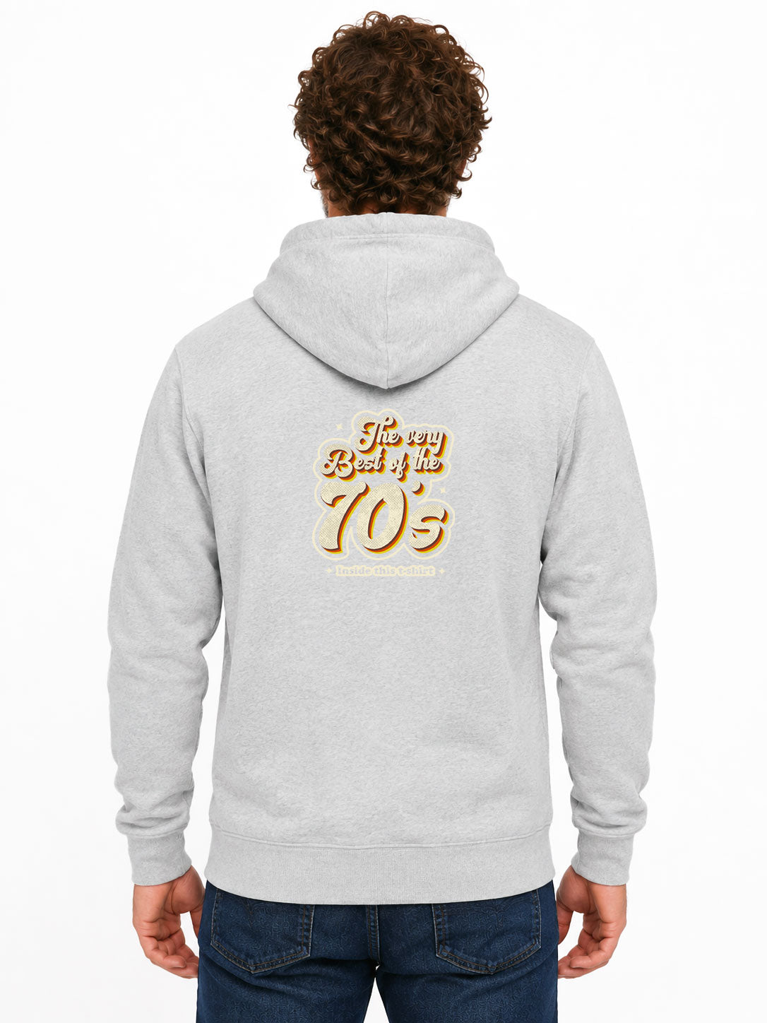 70s - Sweat à capuche original