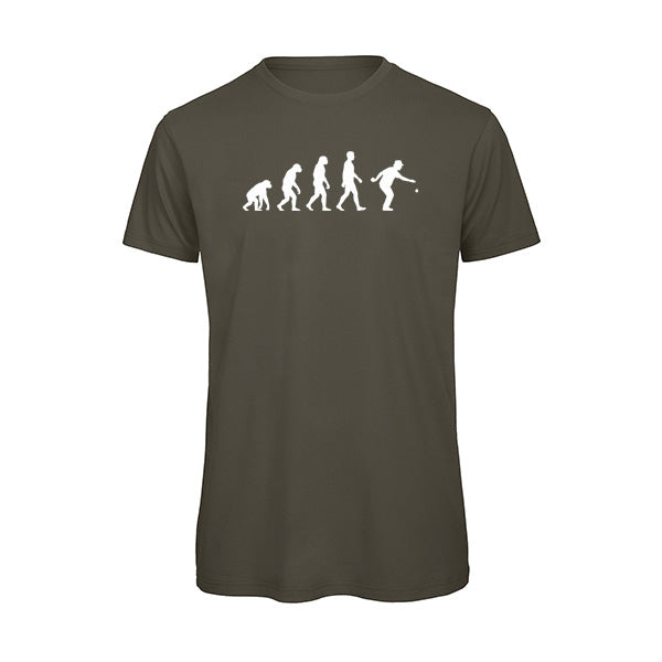 T-Shirt Homme "Évolution Pétanque"