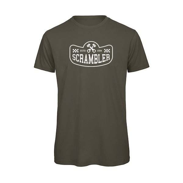SCRAMBLER - T-shirt Moto Rétro