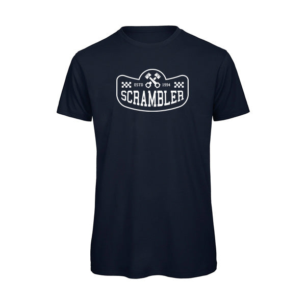 SCRAMBLER - T-shirt Moto Rétro