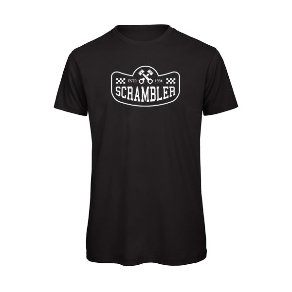 SCRAMBLER - T-shirt Moto Rétro