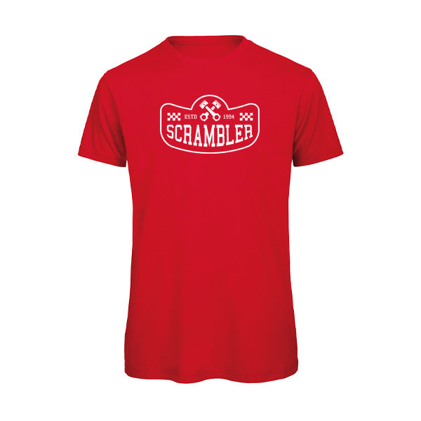 SCRAMBLER - T-shirt Moto Rétro