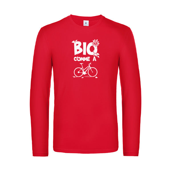 Bio comme un vélo T-shirt original LSL