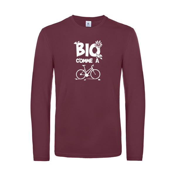 Bio comme un vélo T-shirt original LSL