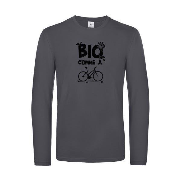 Bio comme un vélo T-shirt original LSL