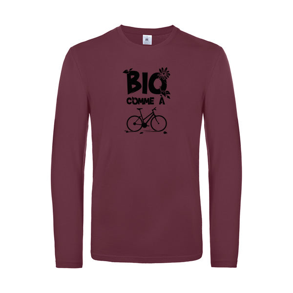 Bio comme un vélo T-shirt original LSL