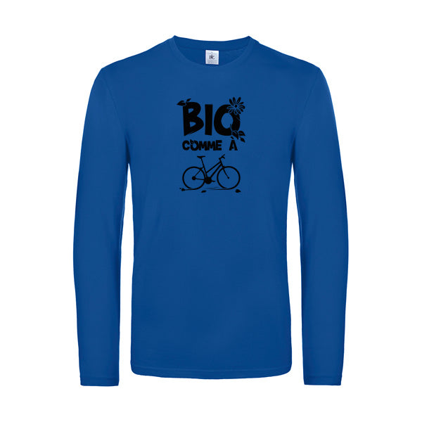 Bio comme un vélo T-shirt original LSL