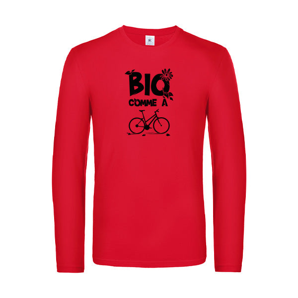 Bio comme un vélo T-shirt original LSL