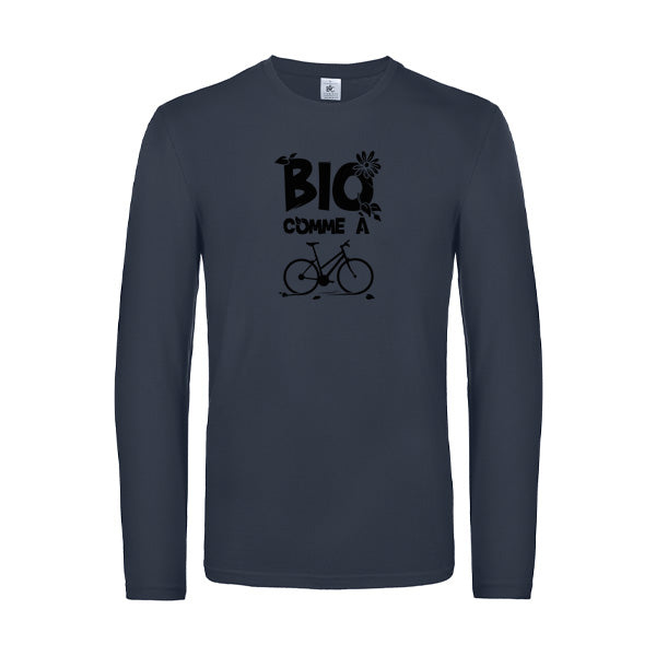Bio comme un vélo T-shirt original LSL