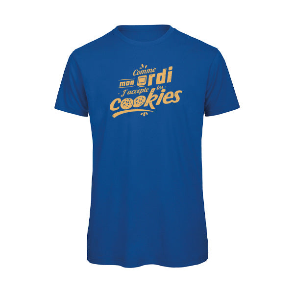 T-shirt humour J'accepte les cookies