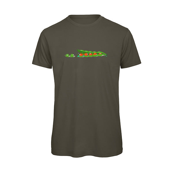 T-shirt original -Les petits pois sont rouges