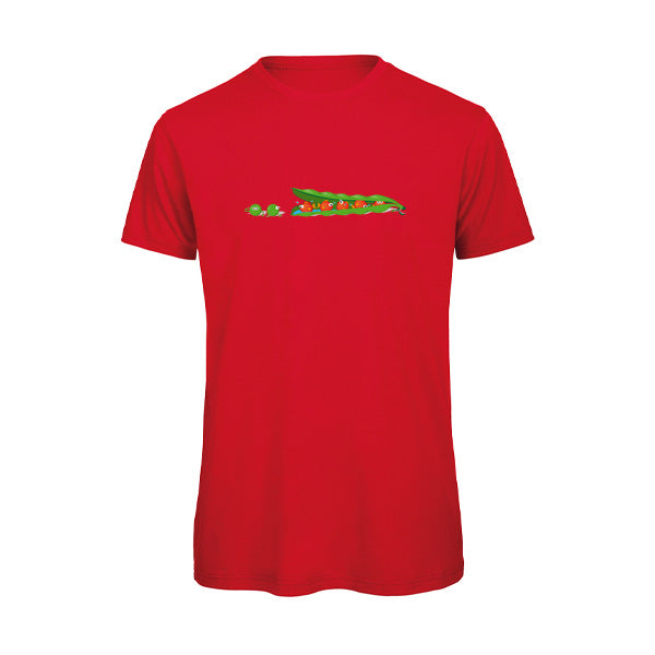 T-shirt original -Les petits pois sont rouges