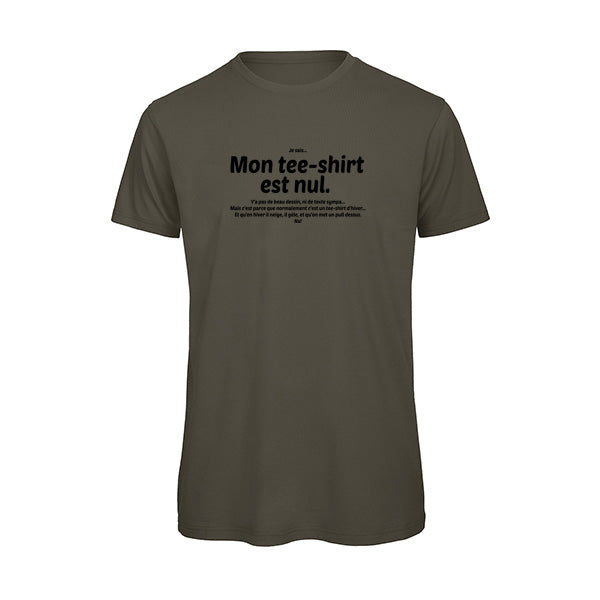 Mon tee-shirt est nul !