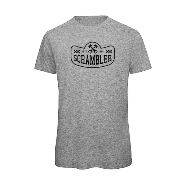 SCRAMBLER - T-shirt Moto Rétro