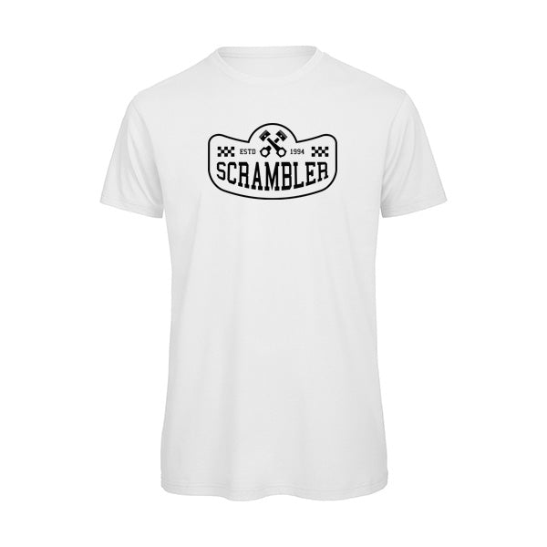 SCRAMBLER - T-shirt Moto Rétro
