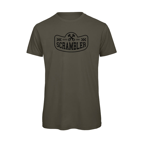 SCRAMBLER - T-shirt Moto Rétro