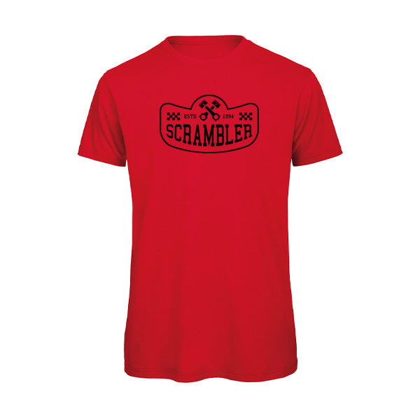 SCRAMBLER - T-shirt Moto Rétro