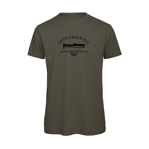 T-shirt parodié "Skywalker & Fils" – Humour Galactique