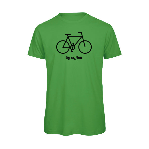 T-shirt Vélo Humour "0g CO2/km" – Écolo et Stylé