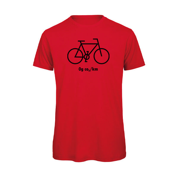 T-shirt Vélo Humour "0g CO2/km" – Écolo et Stylé