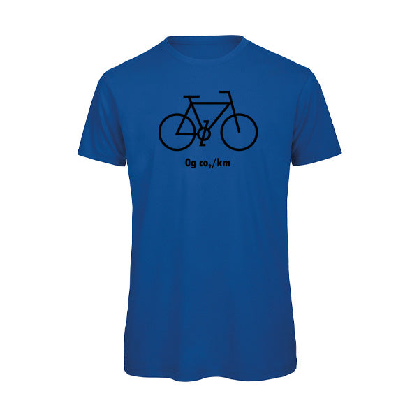 T-shirt Vélo Humour "0g CO2/km" – Écolo et Stylé