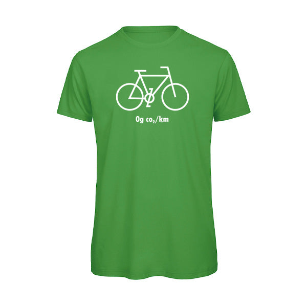 T-shirt Vélo Humour "0g CO2/km" – Écolo et Stylé