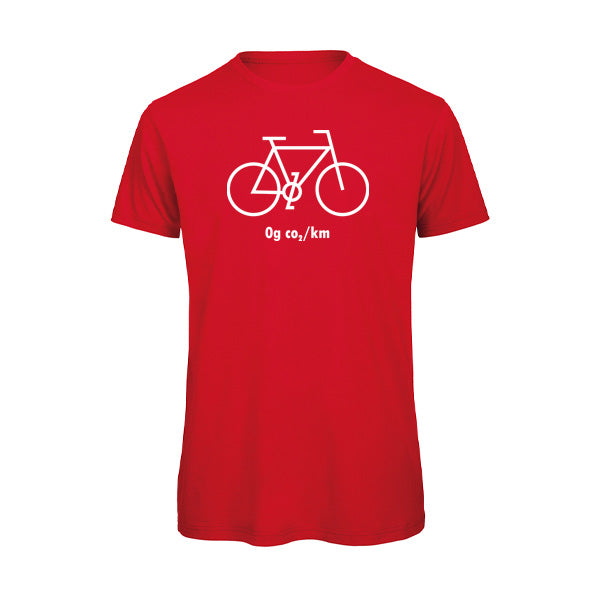 T-shirt Vélo Humour "0g CO2/km" – Écolo et Stylé