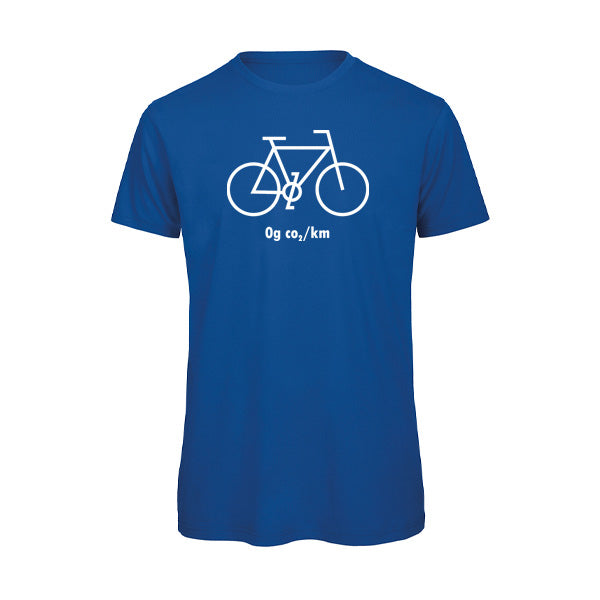 T-shirt Vélo Humour "0g CO2/km" – Écolo et Stylé