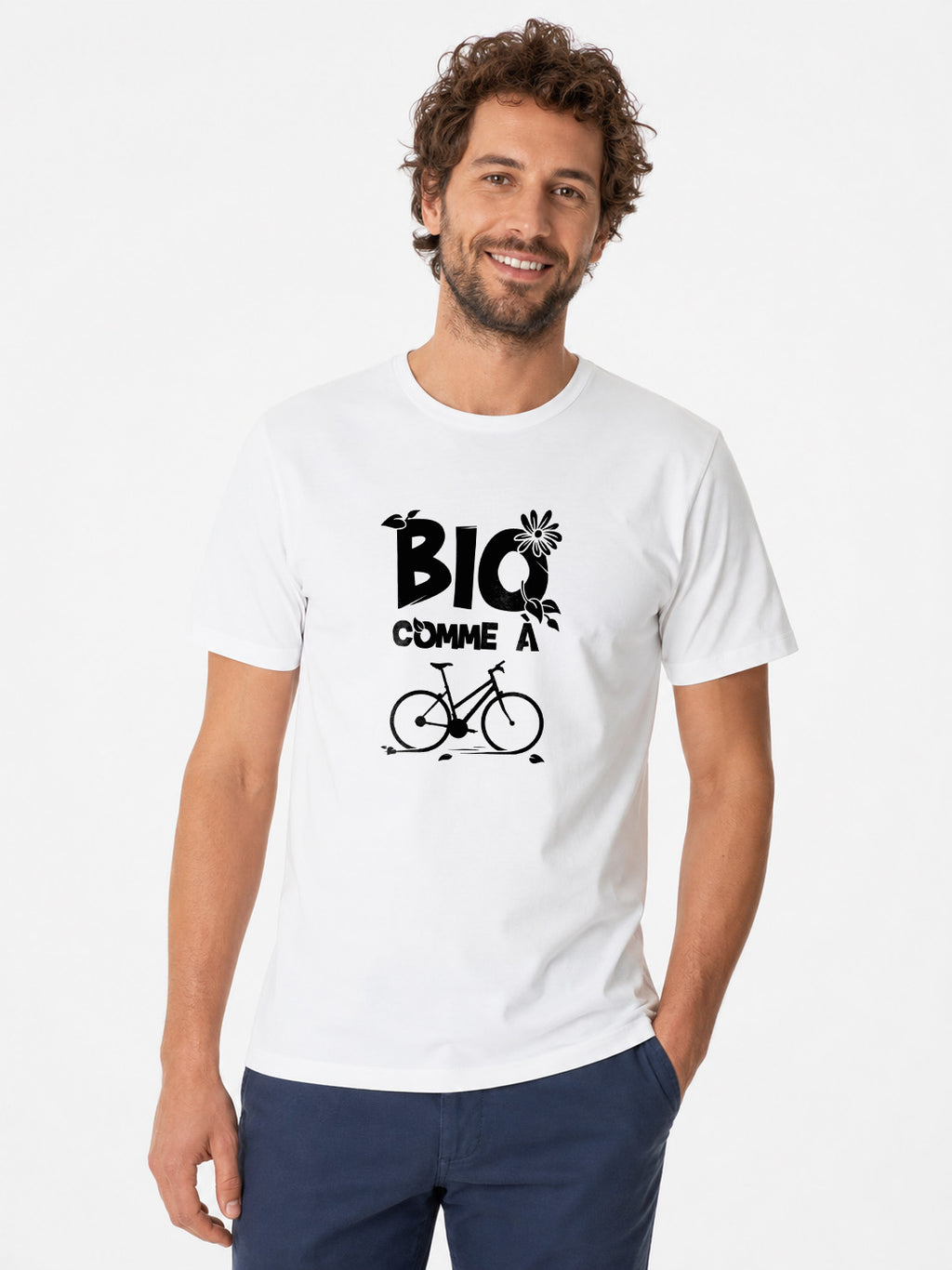 Bio-comme-un-velo- T-shirt original