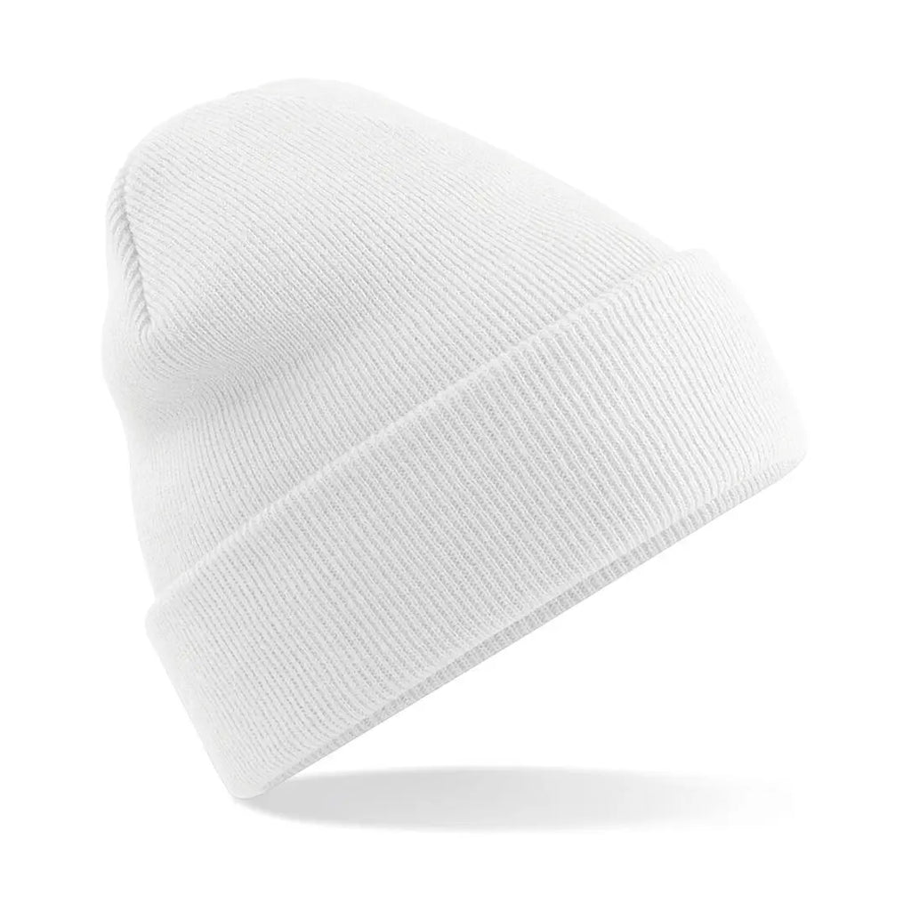 Bonnet à revers doux en acrylique – Maille doublée