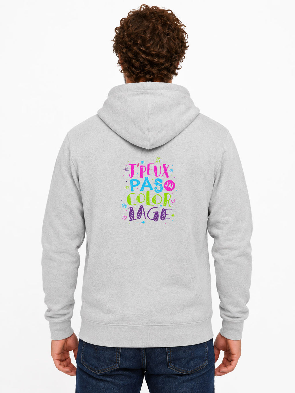 J'peux pas j'ai coloriage - Sweat à capuche original