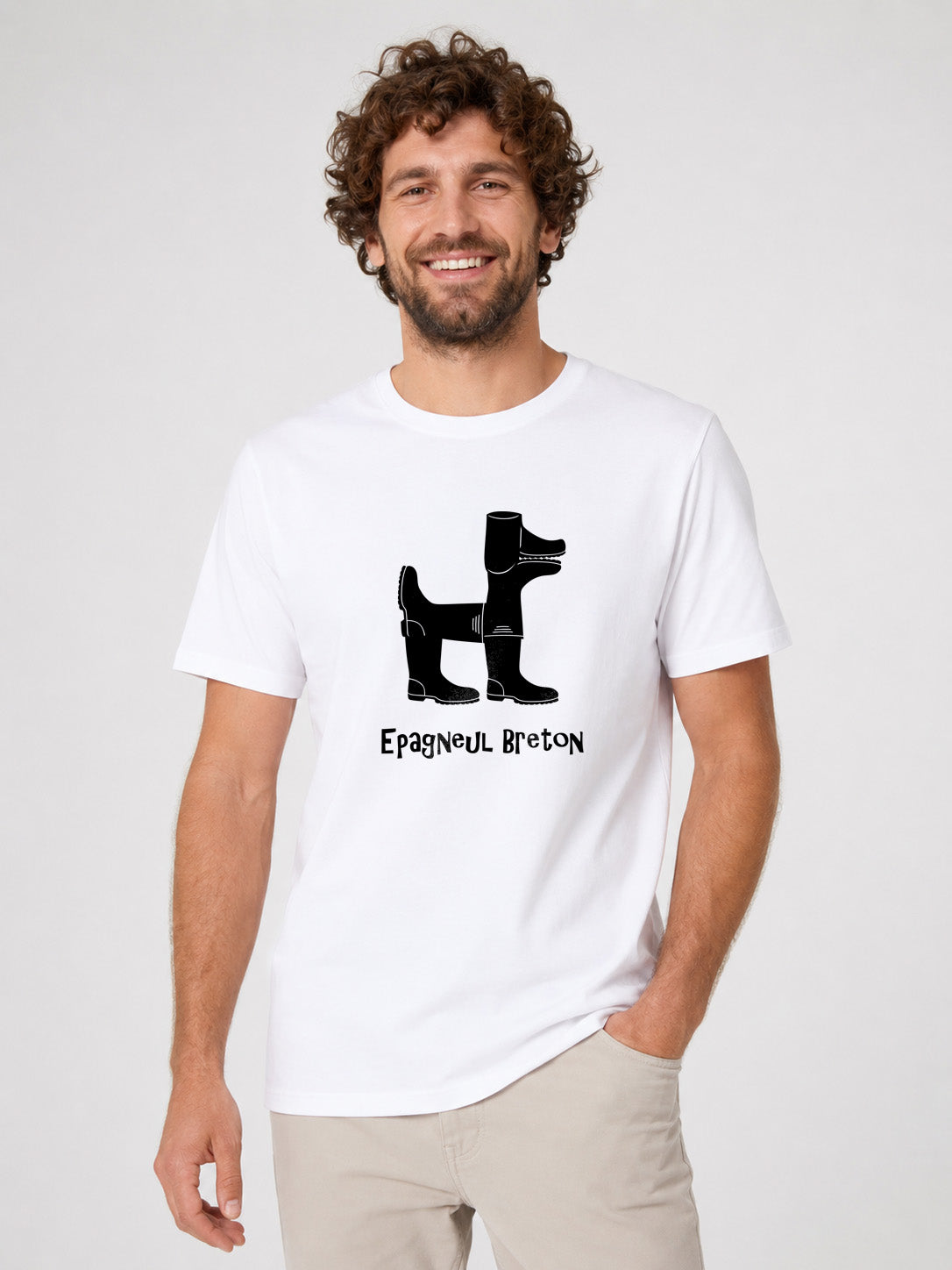 Epagneul-breton- T-shirt original
