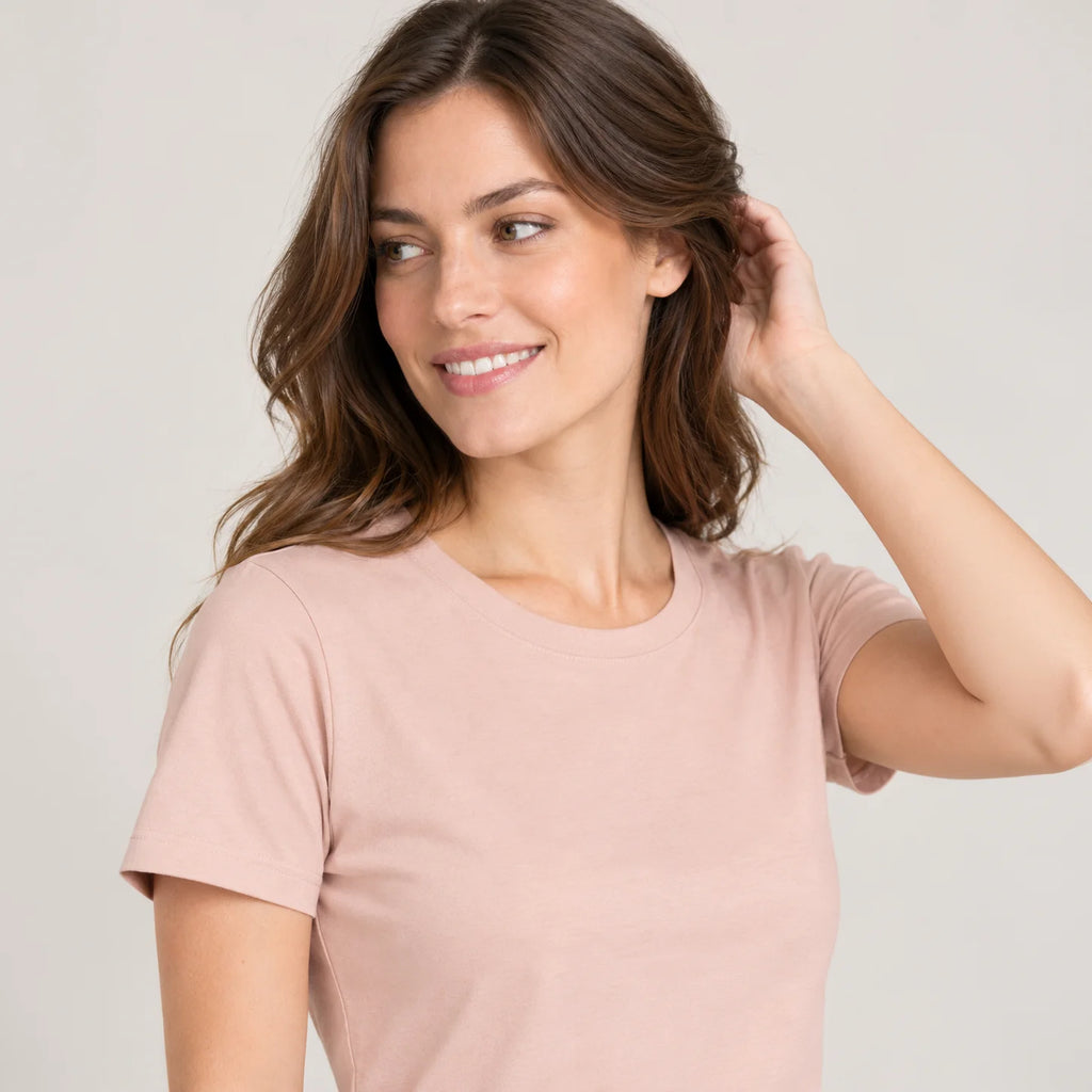 T-shirt Manches Courtes Femme Bio – 140g/m²